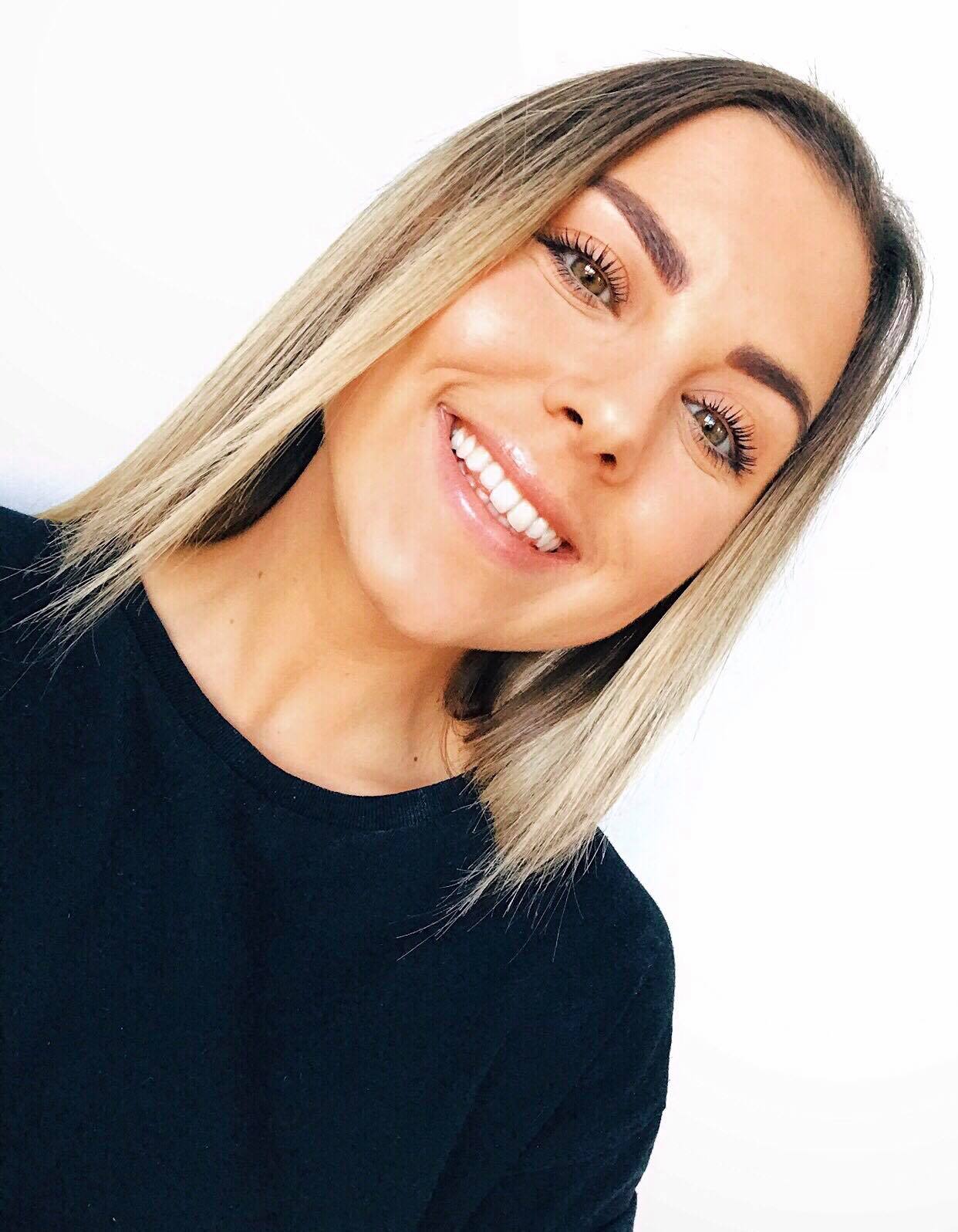 This is my skin now - clear + glowing + healthy.