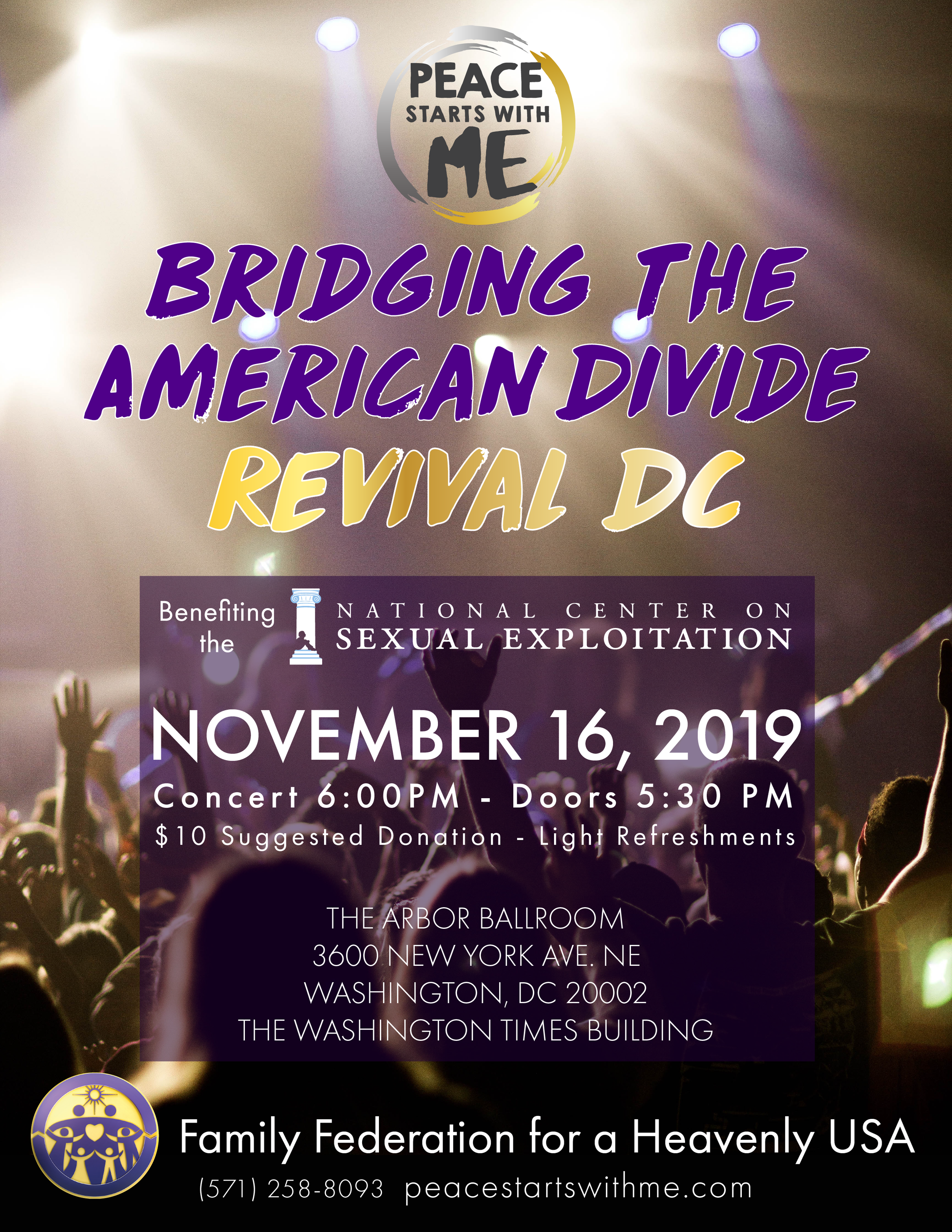 Revival DC Benefit Concert