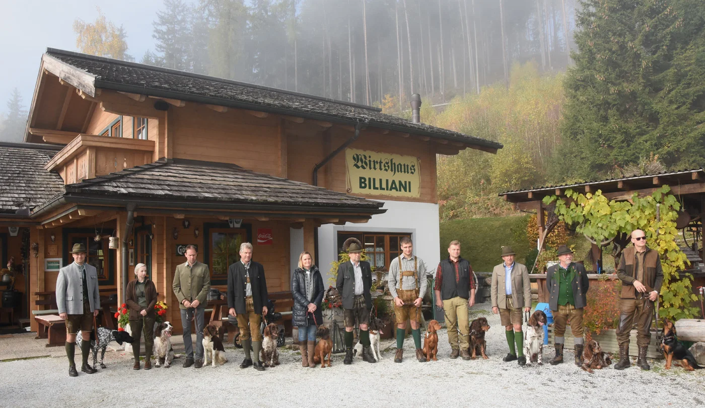 Kursabschluss Jagdhundeführerlehrgang 2019