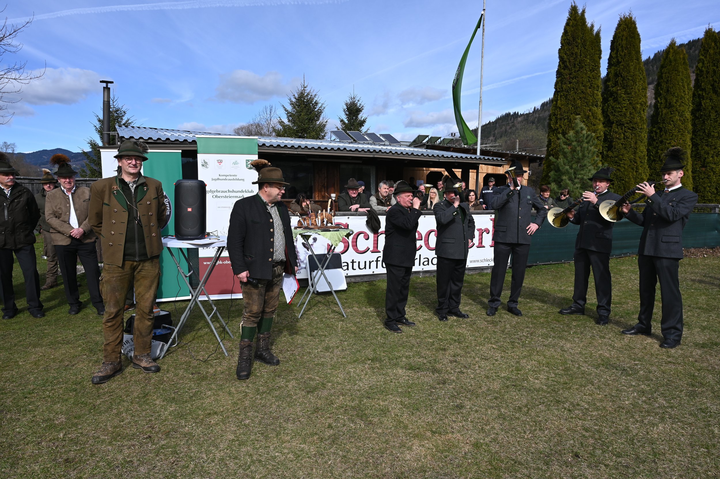 Vorstellung Jagdhundegespanne in Judenburg