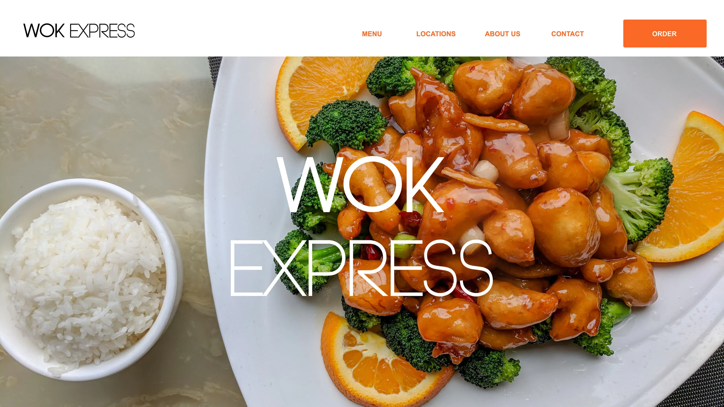 Wok Express Web Site