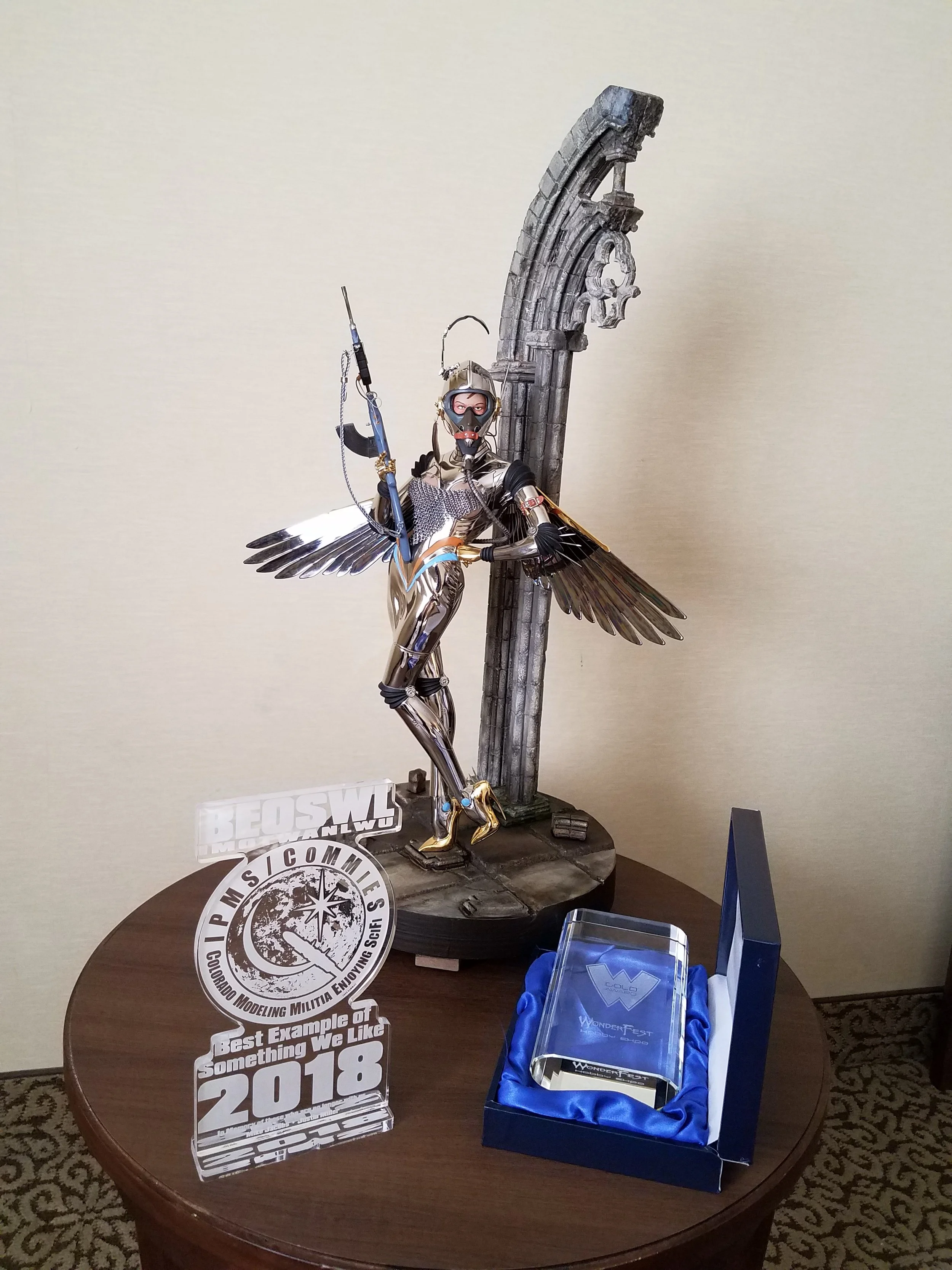 Brought home a gold award from Wonderfest!