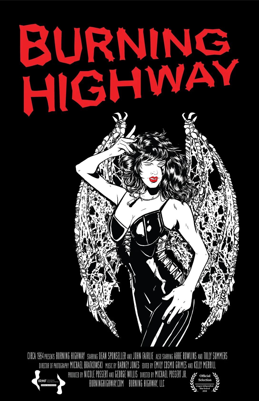 Presenting the official Burning Highway poster