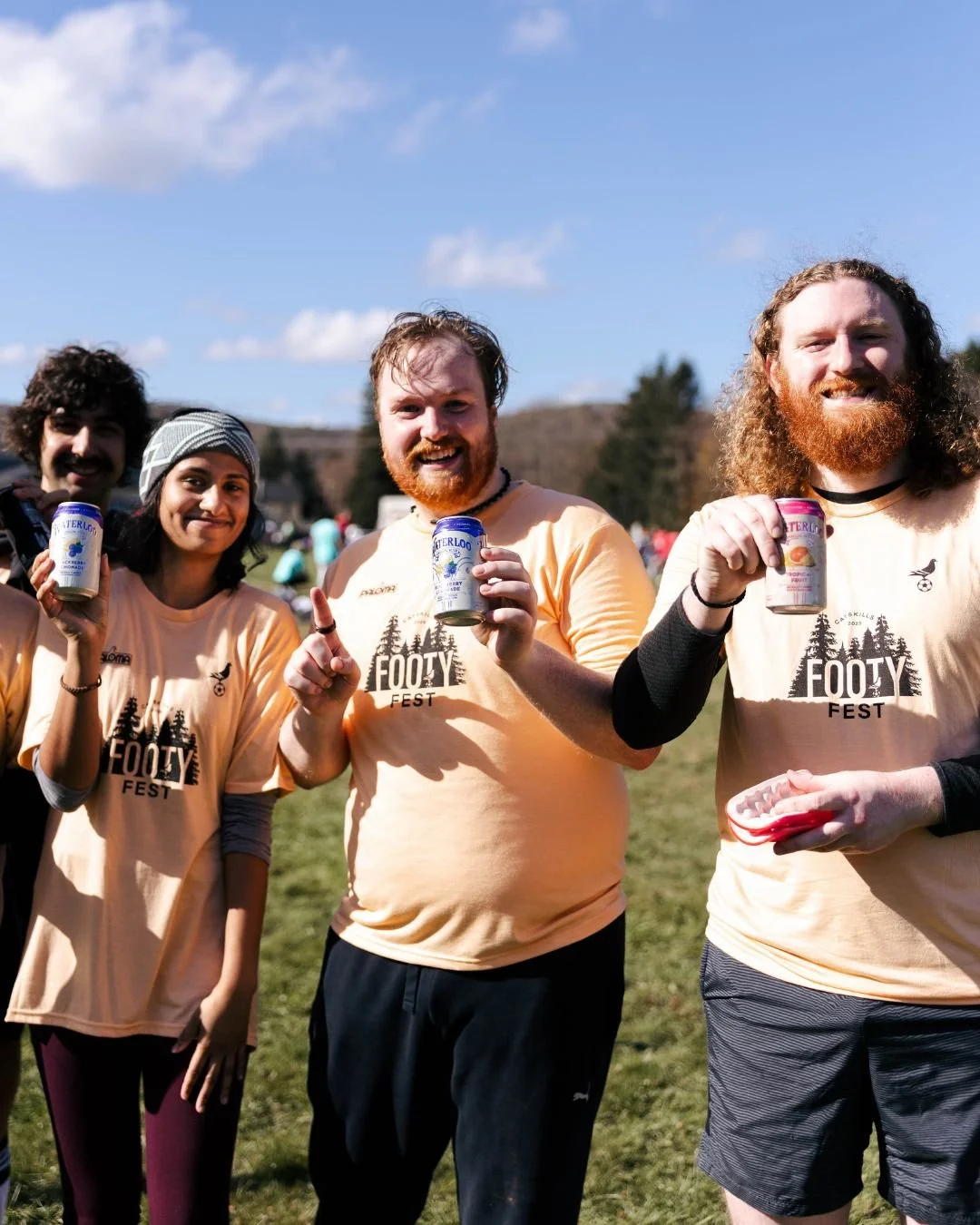 Footy Fest doesn't happen without our incredible friends who help us bring the magic to the Catskills every year. Huge shoutout to the brands that help make this weekend unforgettable:

🫧 @waterloosparkling
🍺 @bestdaybrewing
⚡️ @luckyenergyofficial