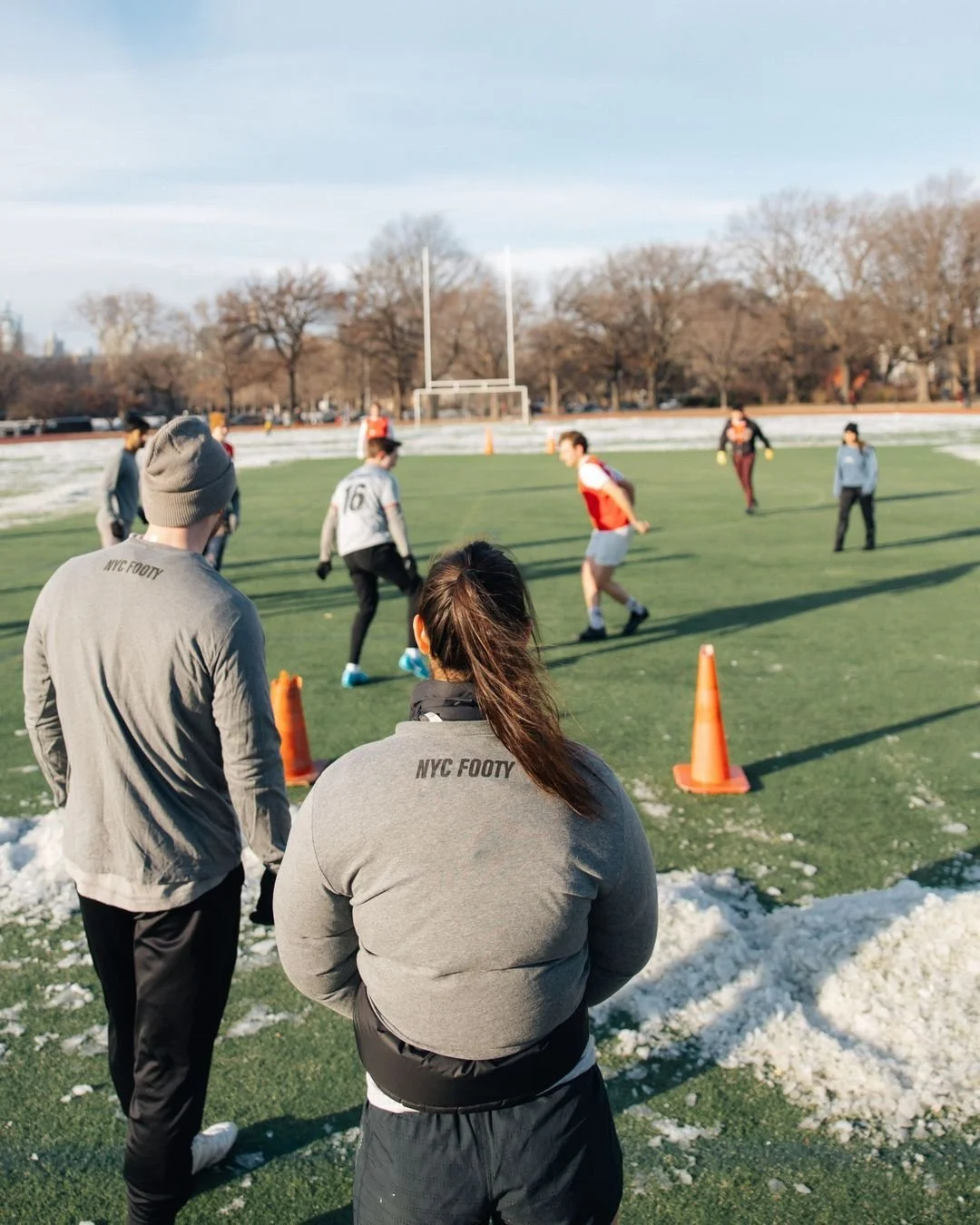 Some of the last spots of winter are here at 📍McCarren Park. Are you quick enough to get in before the storm? ❄️

🗓️ Mondays | Williamsburg (McCarren Park) | 7v7 | P3
🗓️ Thursdays &amp; Fridays | Williamsburg (McCarren Park) | 7v7 | P3/P4