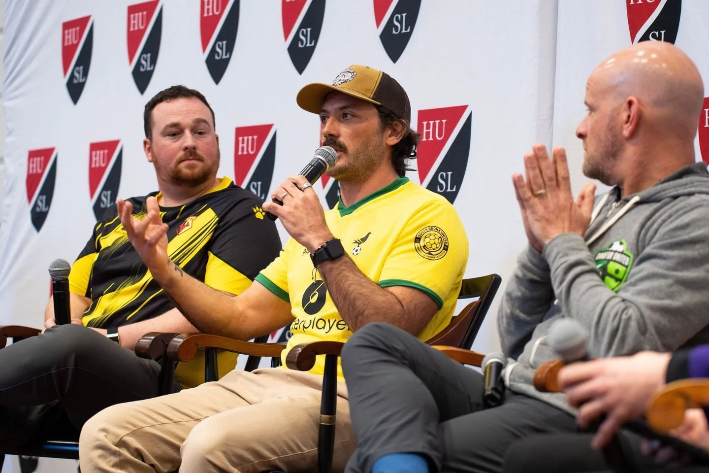🎓⚽ A few weeks back, Footy founder Tarek Pertew, took the stage at @harvardhbs 's #SoccerforGood Forum to talk soccer, community, and what's next for the game we love.

From pickup games to inspiring the next generation of soccer professionals, TFL 