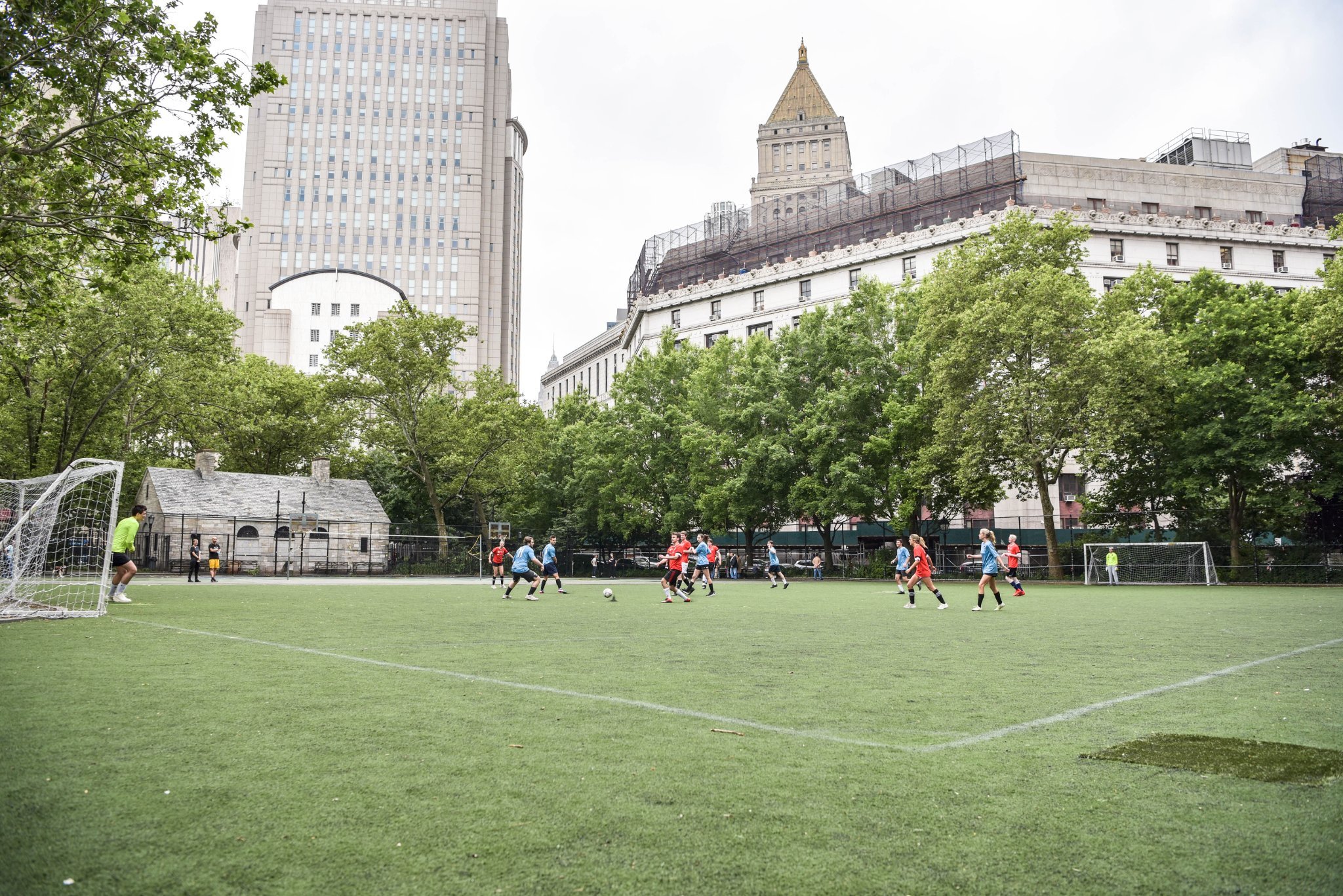 Play Soccer in Lower East Side at Columbus Park β NYC Footy
