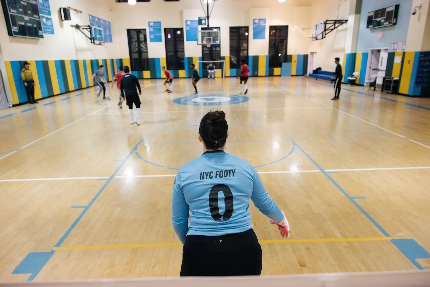 NYC Footy indoor soccer at Leman Prep School
