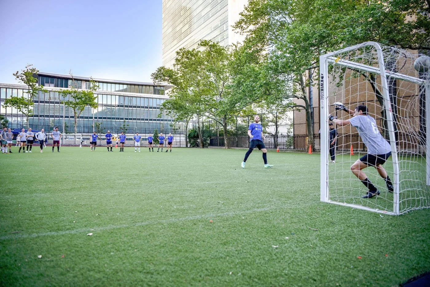 Midtown East NYC Footy game