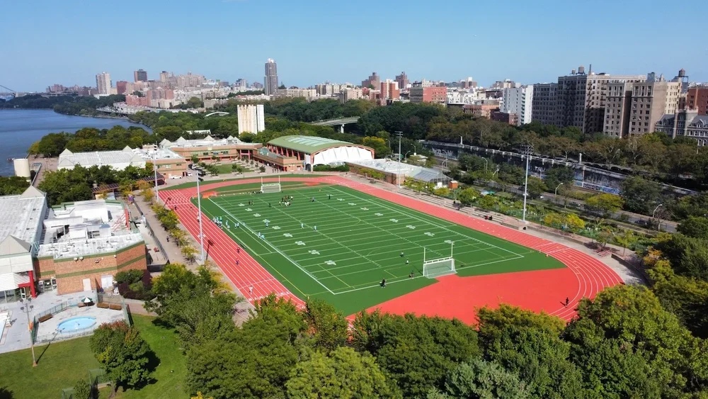 NYC Footy Riverbank State Park