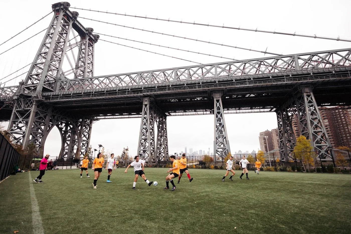 NYC Footy East River Park Mini Field