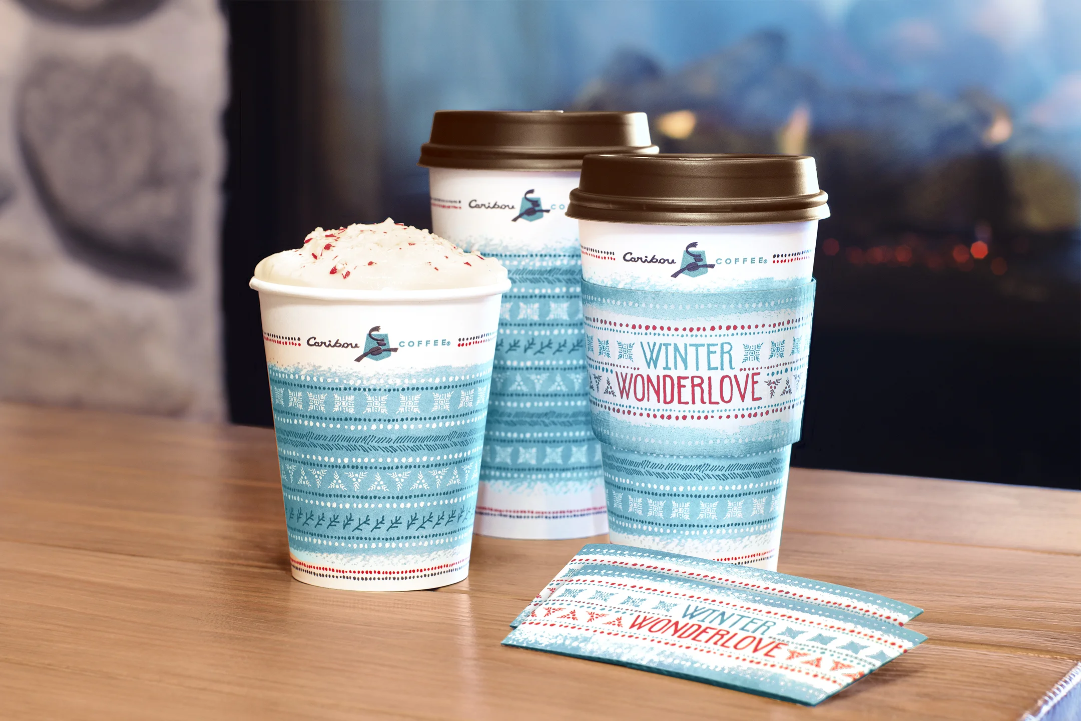 Caribou Coffee Holiday 2013  MPLS MINN DESIGN Co. | Jason McShane Miller