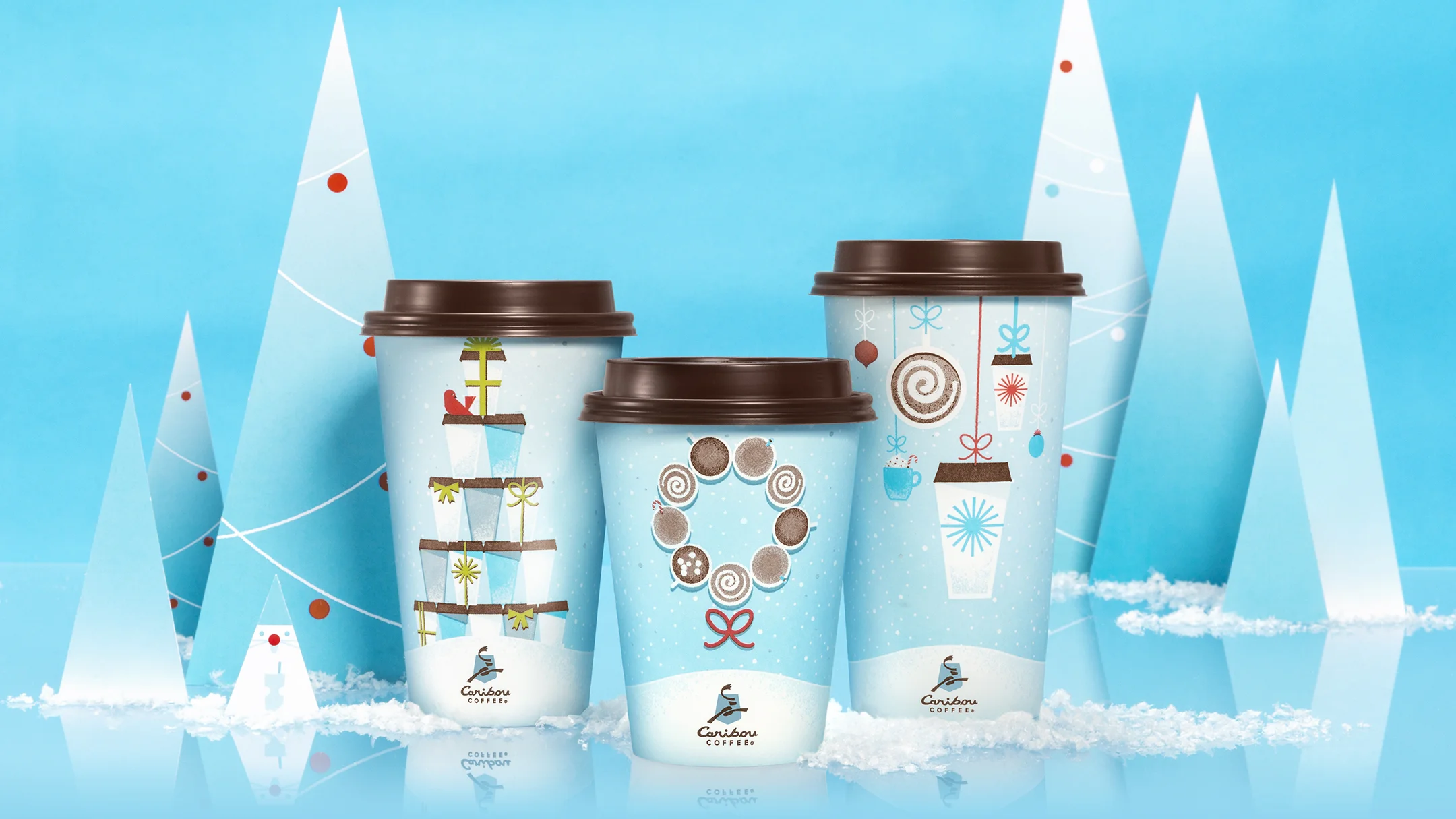 Caribou Coffee Holiday 2015  MPLS MINN DESIGN Co. | Jason McShane Miller