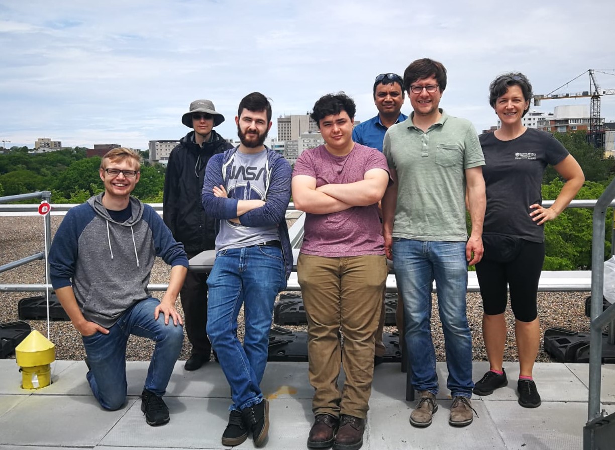 Halifax Fog and Air Quality Study (HaliFAQS) almost-complete team photo, June 2019
