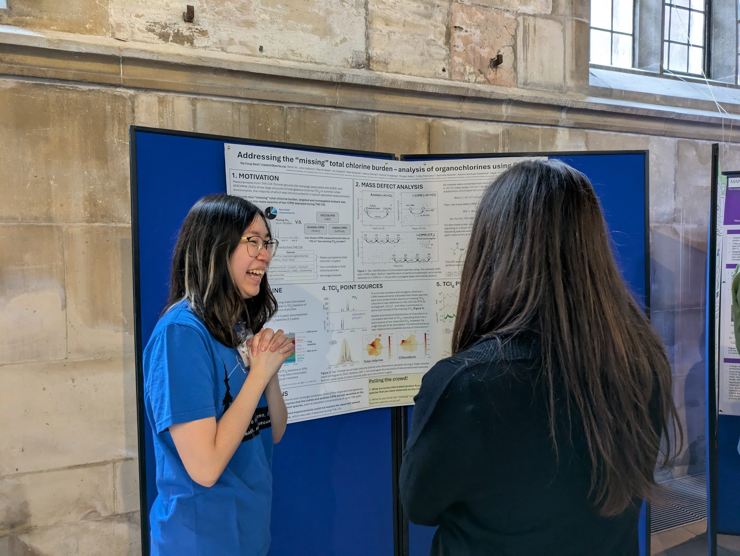  Na-Yung presenting at the CIMS Users Workshop in York, UK, May 2025 