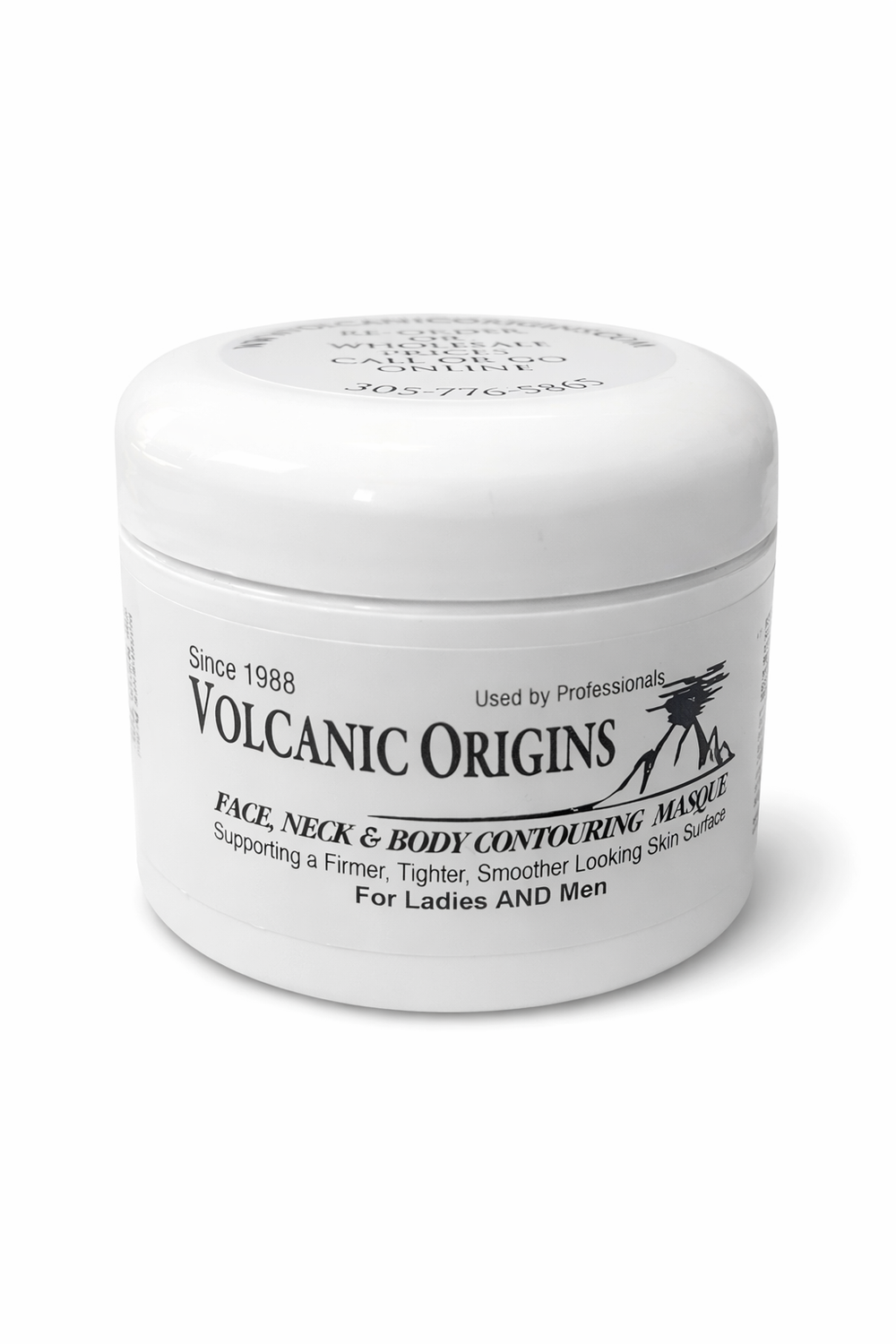 グラティエボルケーノアッシュマスク Volcanic Ash Face & Body Masque - 10 oz — Volcanic Origins
