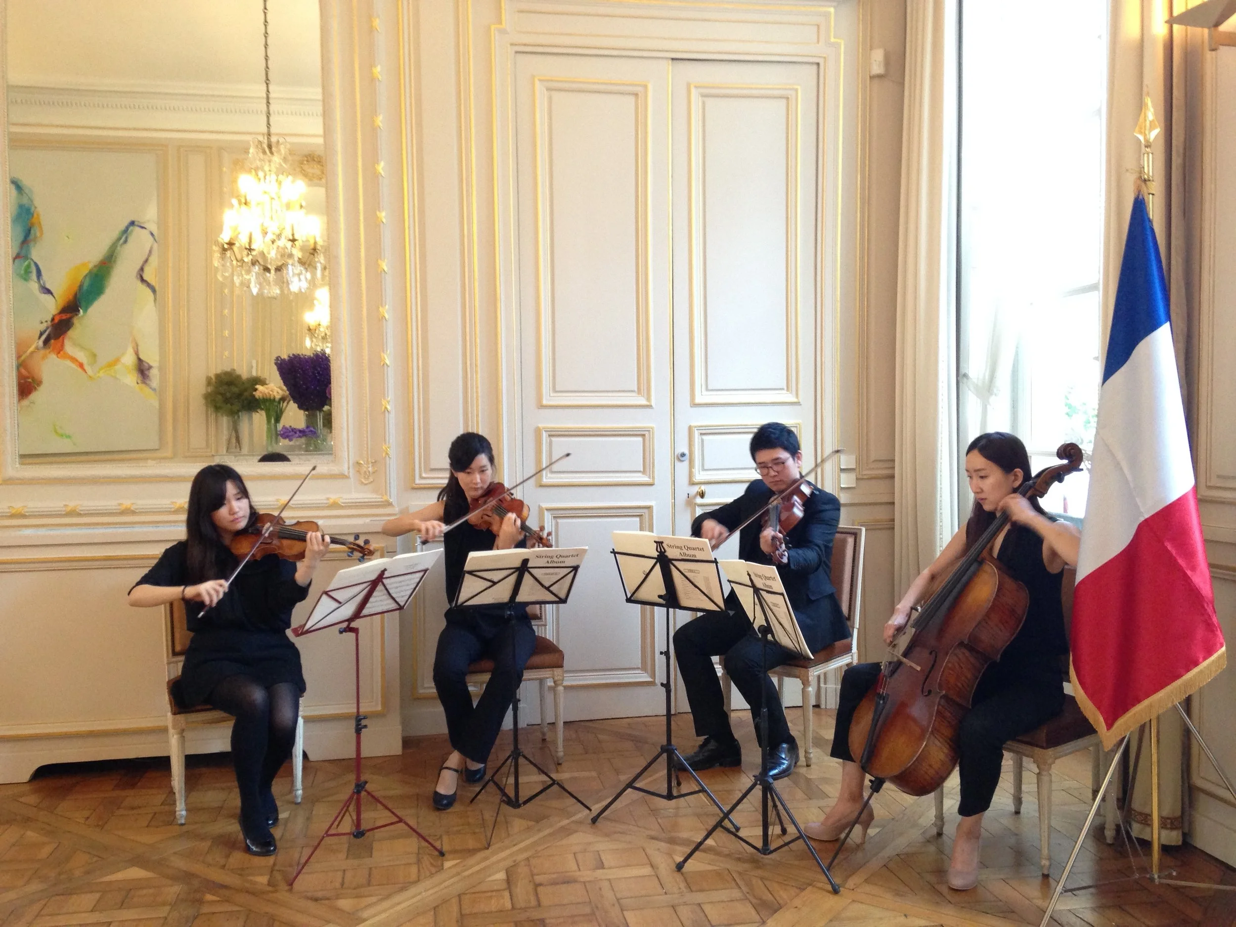 SUNRISING à l'Ambassade de Corée en France