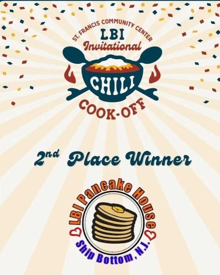Second Place in the St. Francis Inagural Chili Cook Winner!