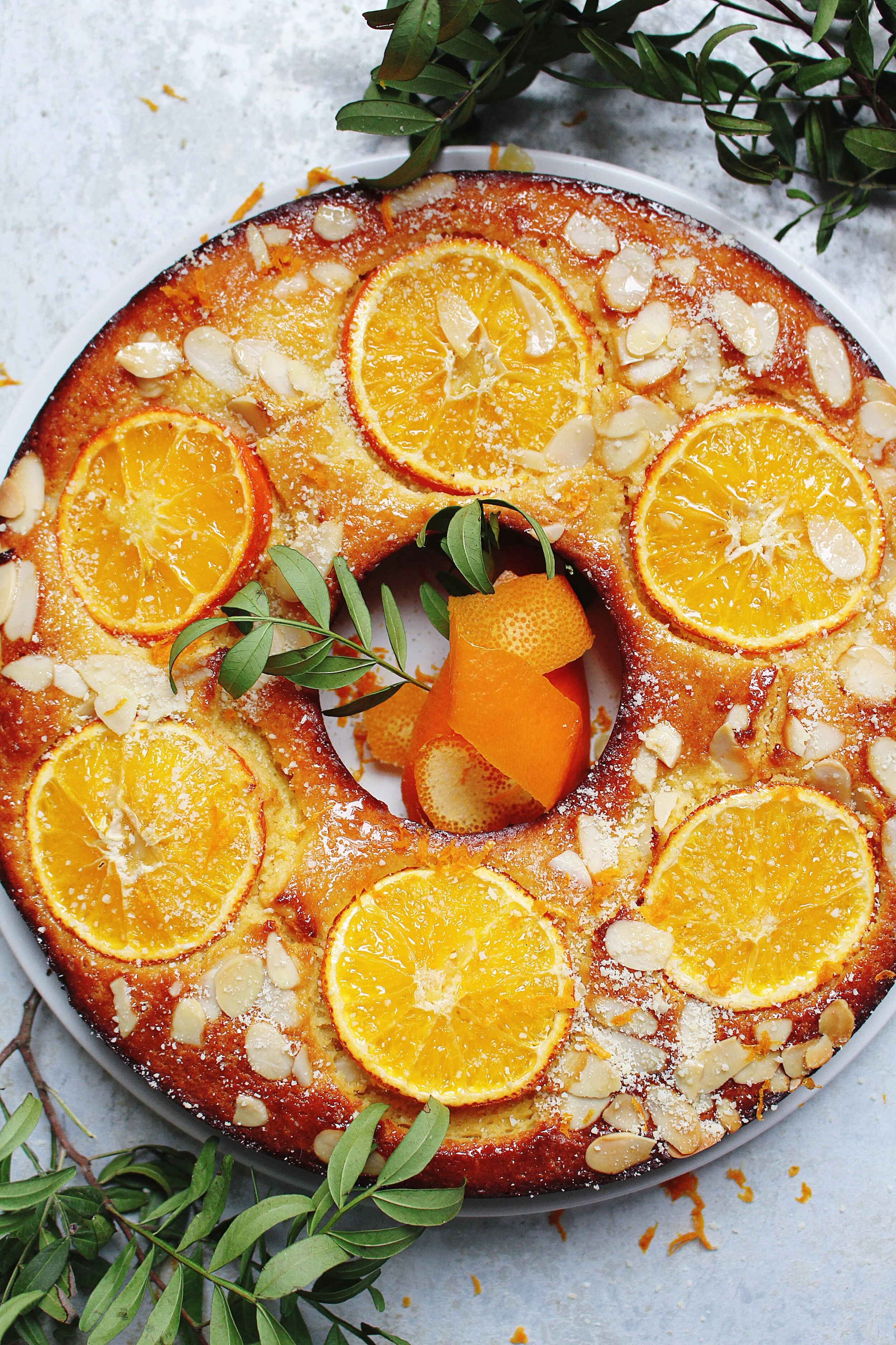 CLEMENTINE OLIVE OIL CAKE