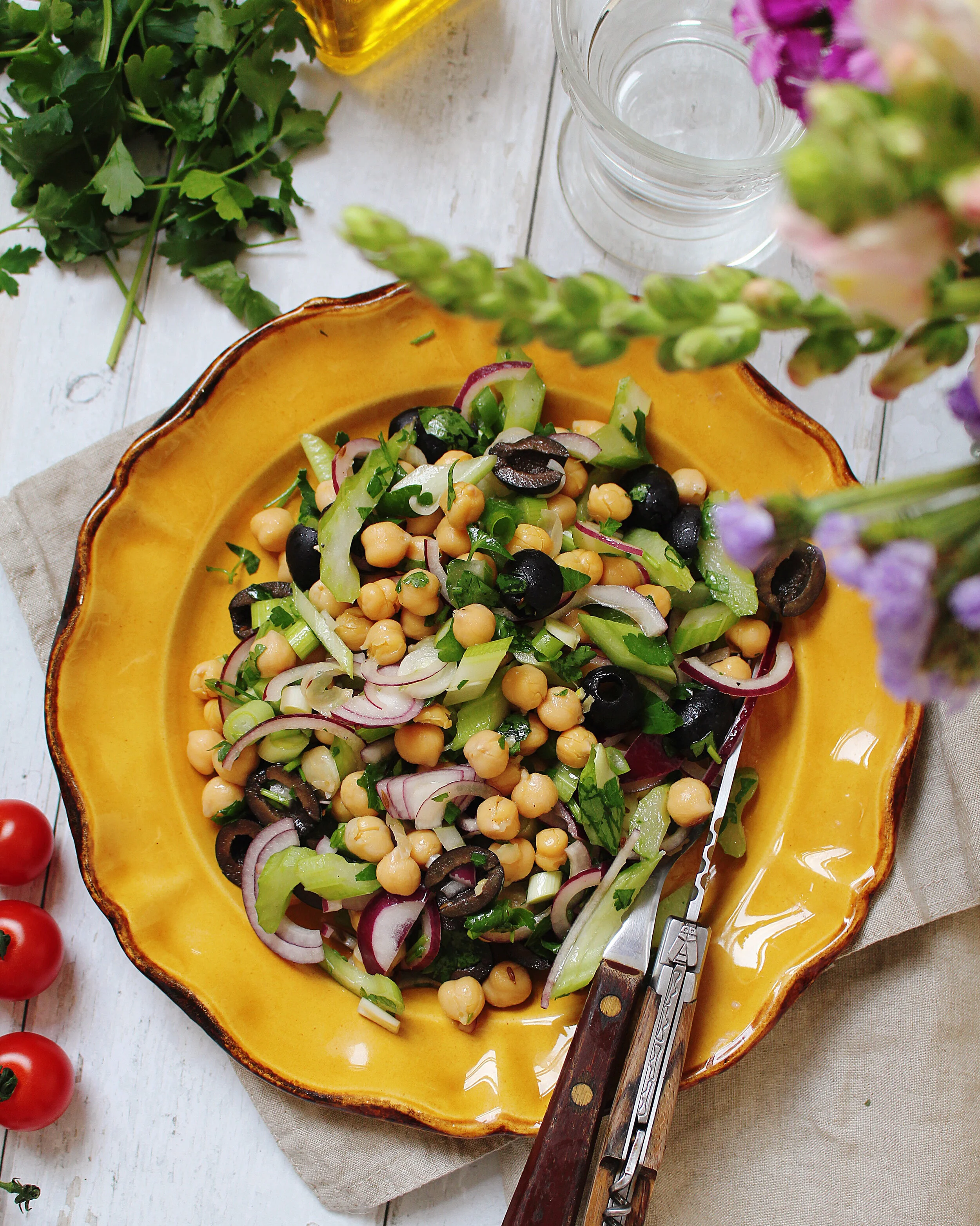 PROVENCAL CHICKPEA SALAD