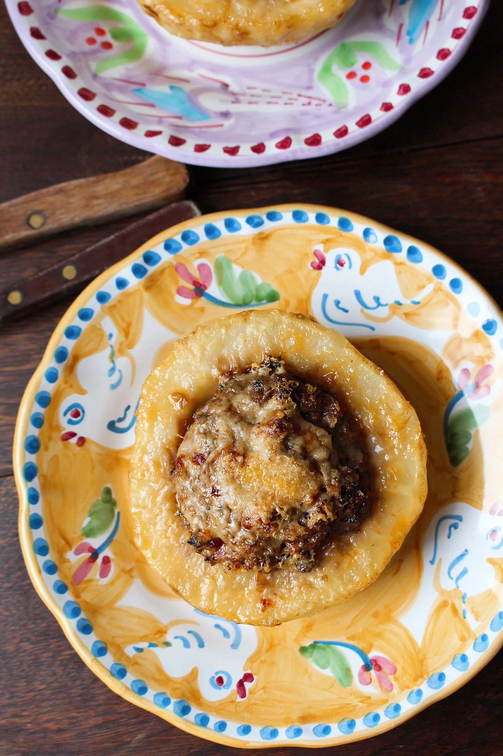 PROVENCAL STUFFED CELERIAC 