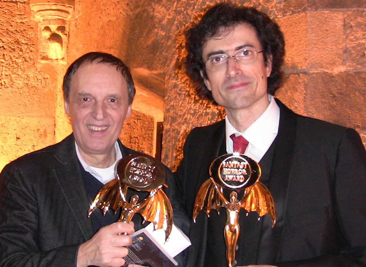 Marco Werba con il regista Dario Argento