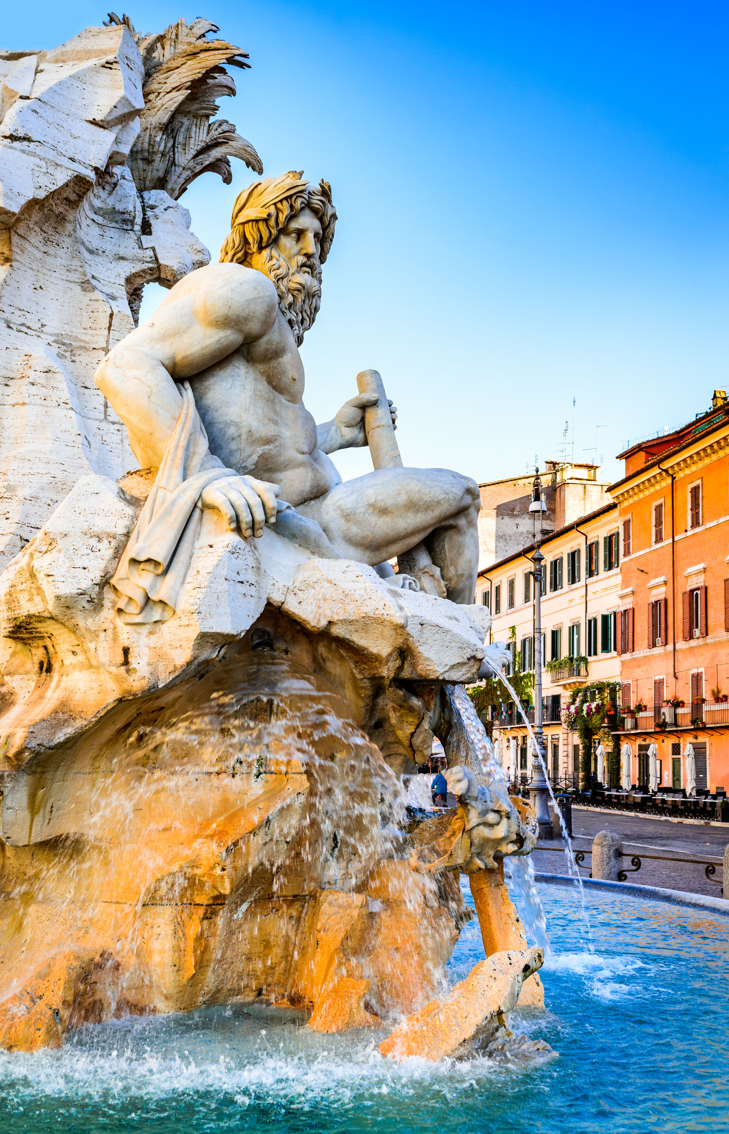 La fontana del Bernini a Piazza Navona
