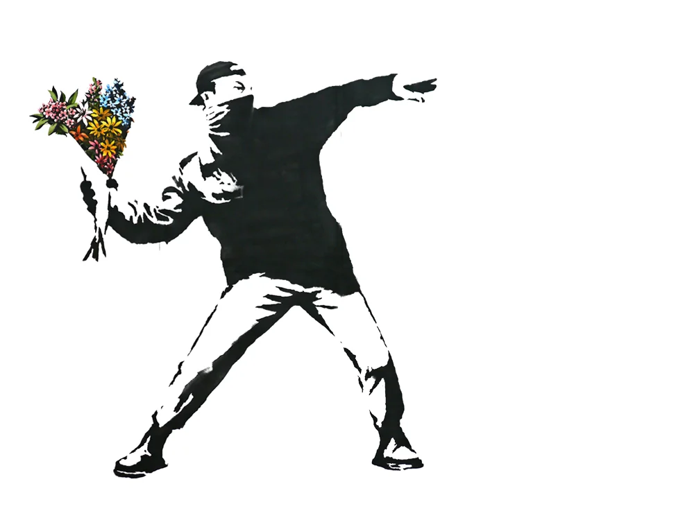 Immagine © Banksy (tratta dal sito web dell’artista, www.banksy.co.uk)