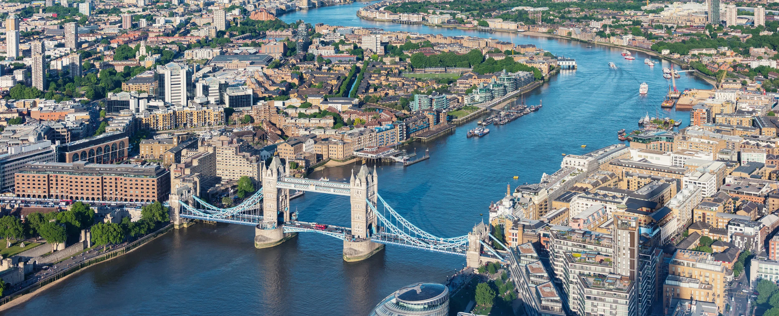La vista dallo Shard