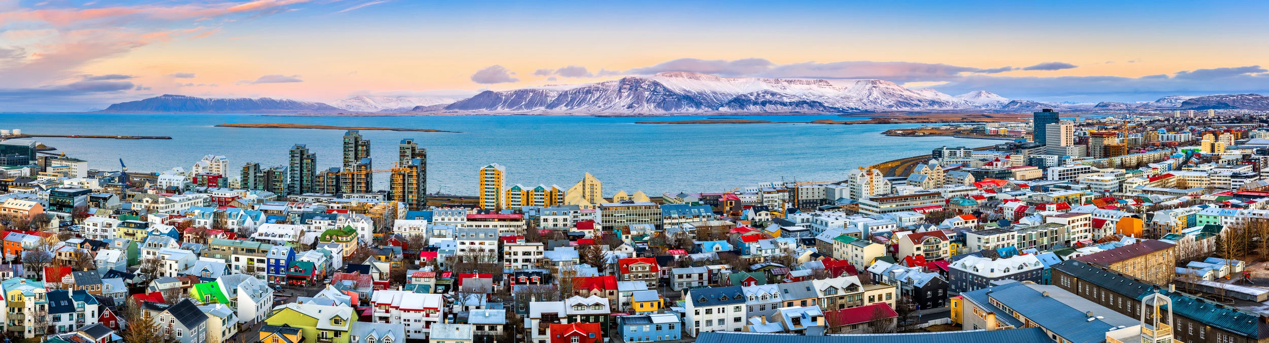 Reykjavík, vista panoramica