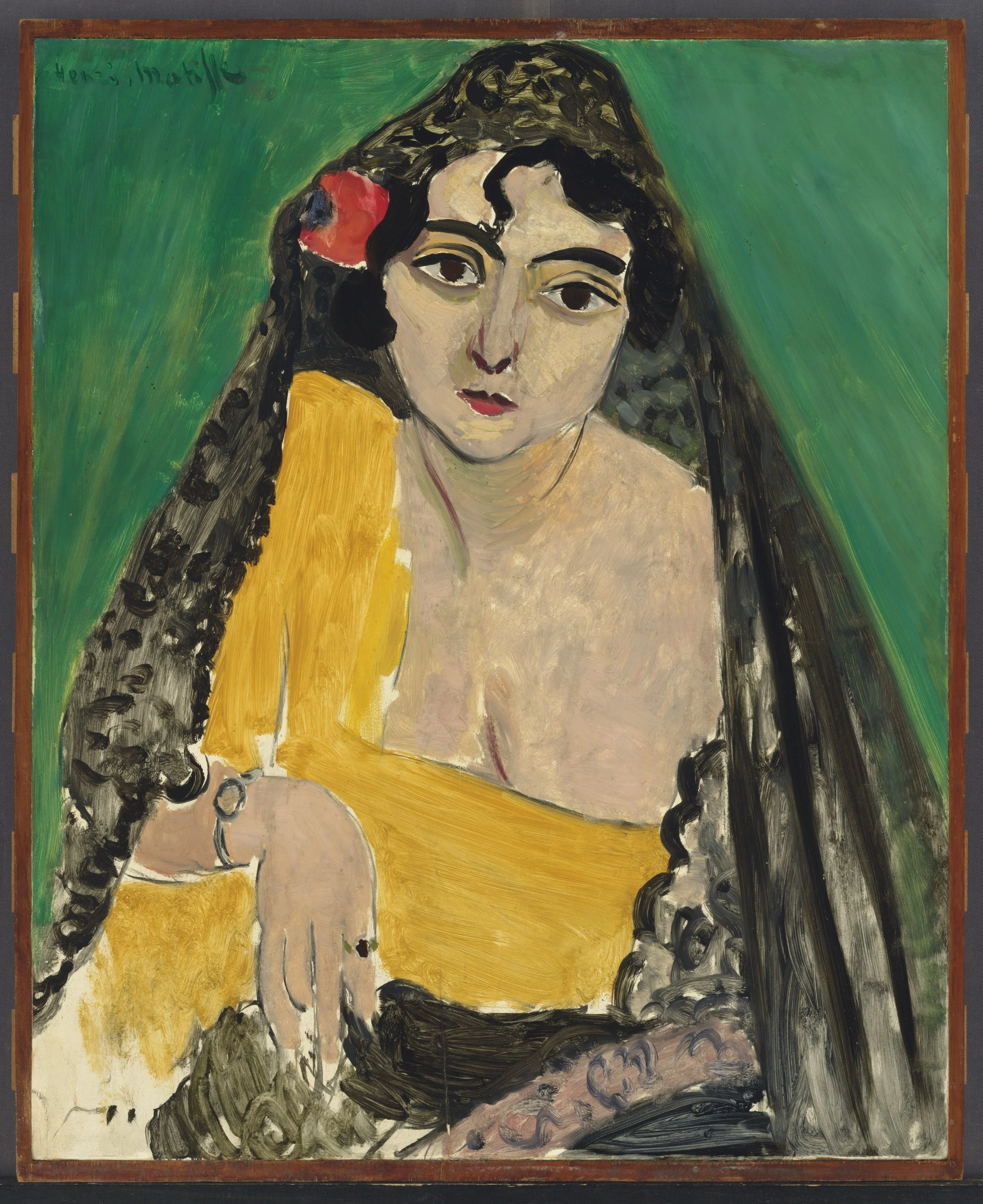 Henri Matisse, Femme espagnole (1917), mostra Retratos: esencia y expresión