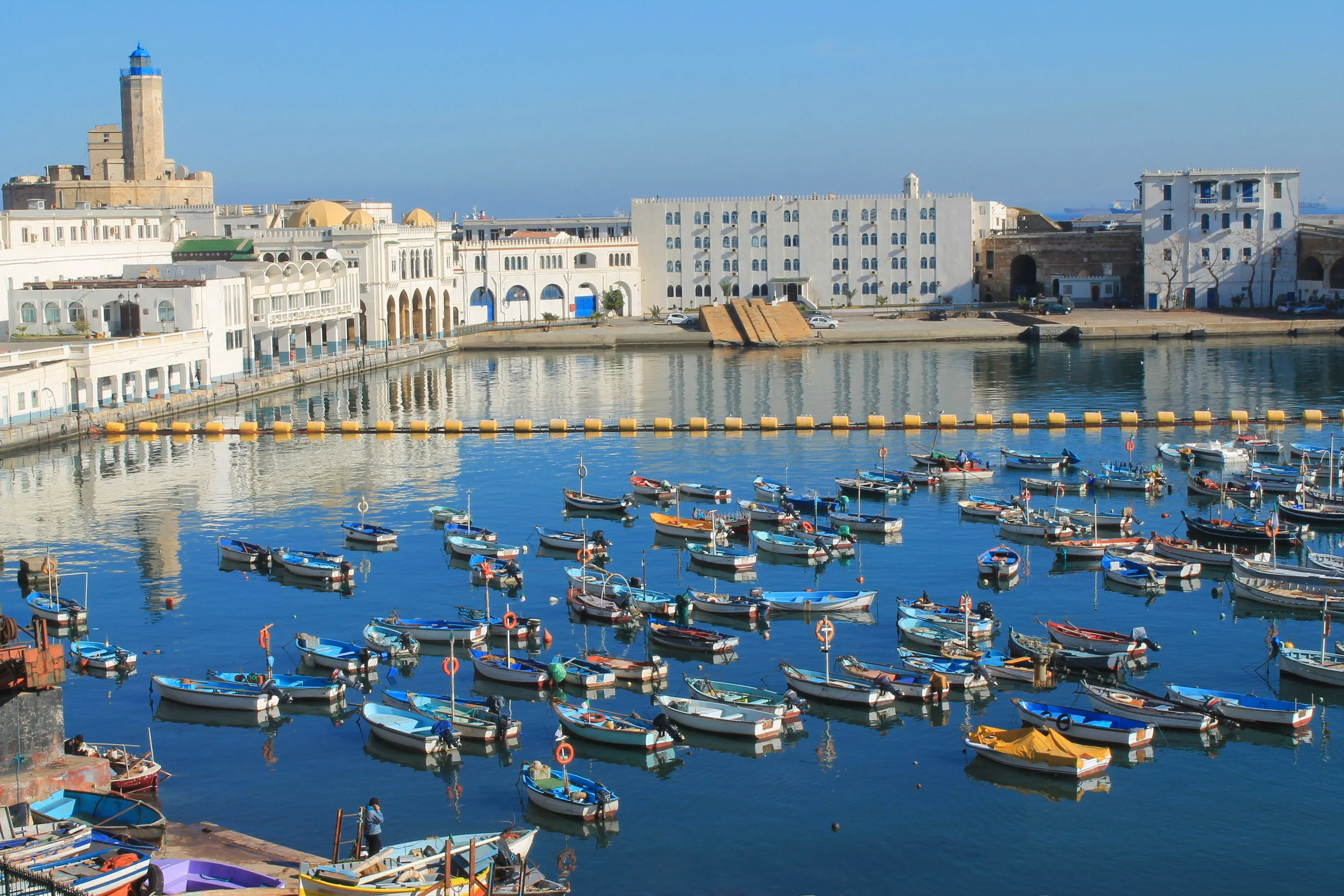 Porticciolo di pescatori di Algeri