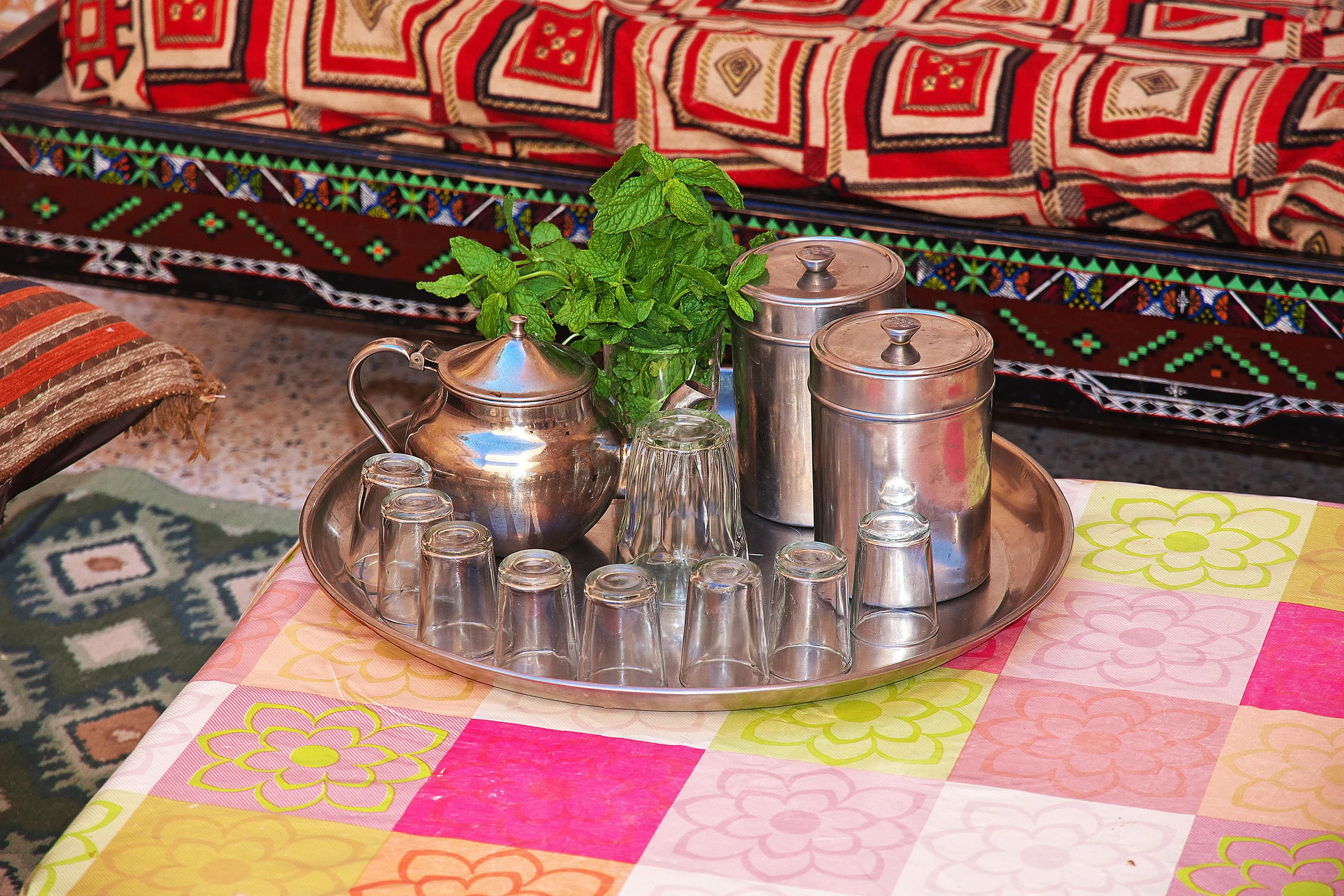 Il tipico tè alla menta