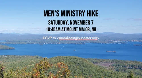 Mens Ministry Hike - November 7