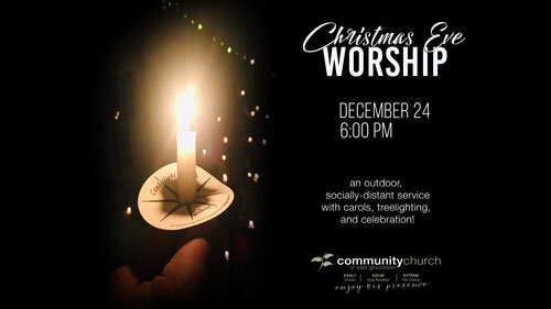 Outdoor Christmas Eve Worship!