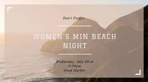 Women's Beach Night July 28