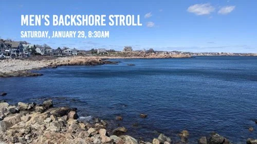 Men's Back Shore Stroll - RESCHEDULED!