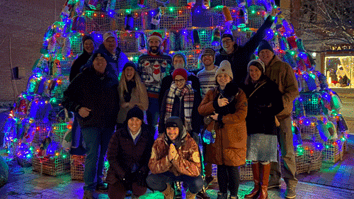 Lobster Trap Tree Lighting 2023