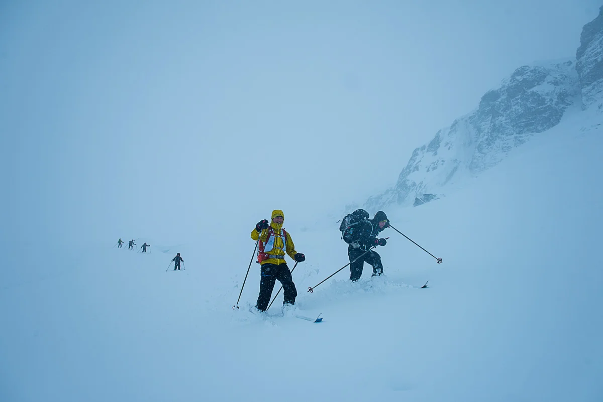 Umerkt og krevjande høgfjellsterreng byd på solid utfordring. Foto: Vegard Breie
