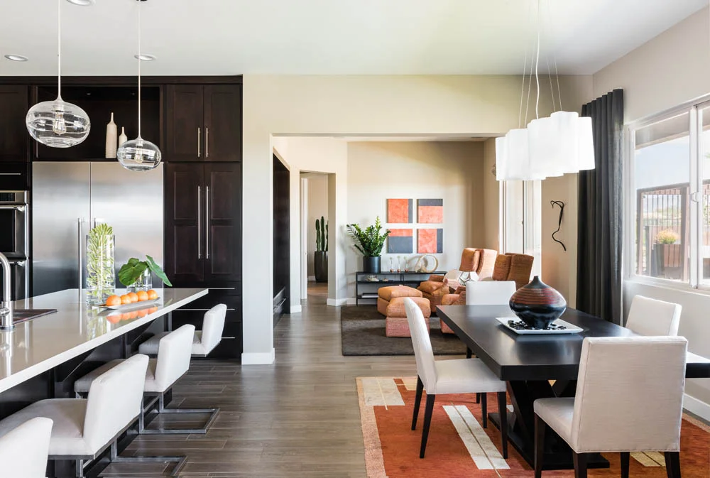 PrideauxDesign - Modern Kitchen Dining Room Design