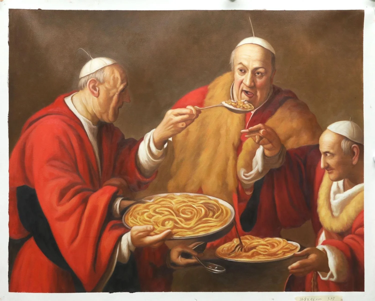 il papa col strozzapreti