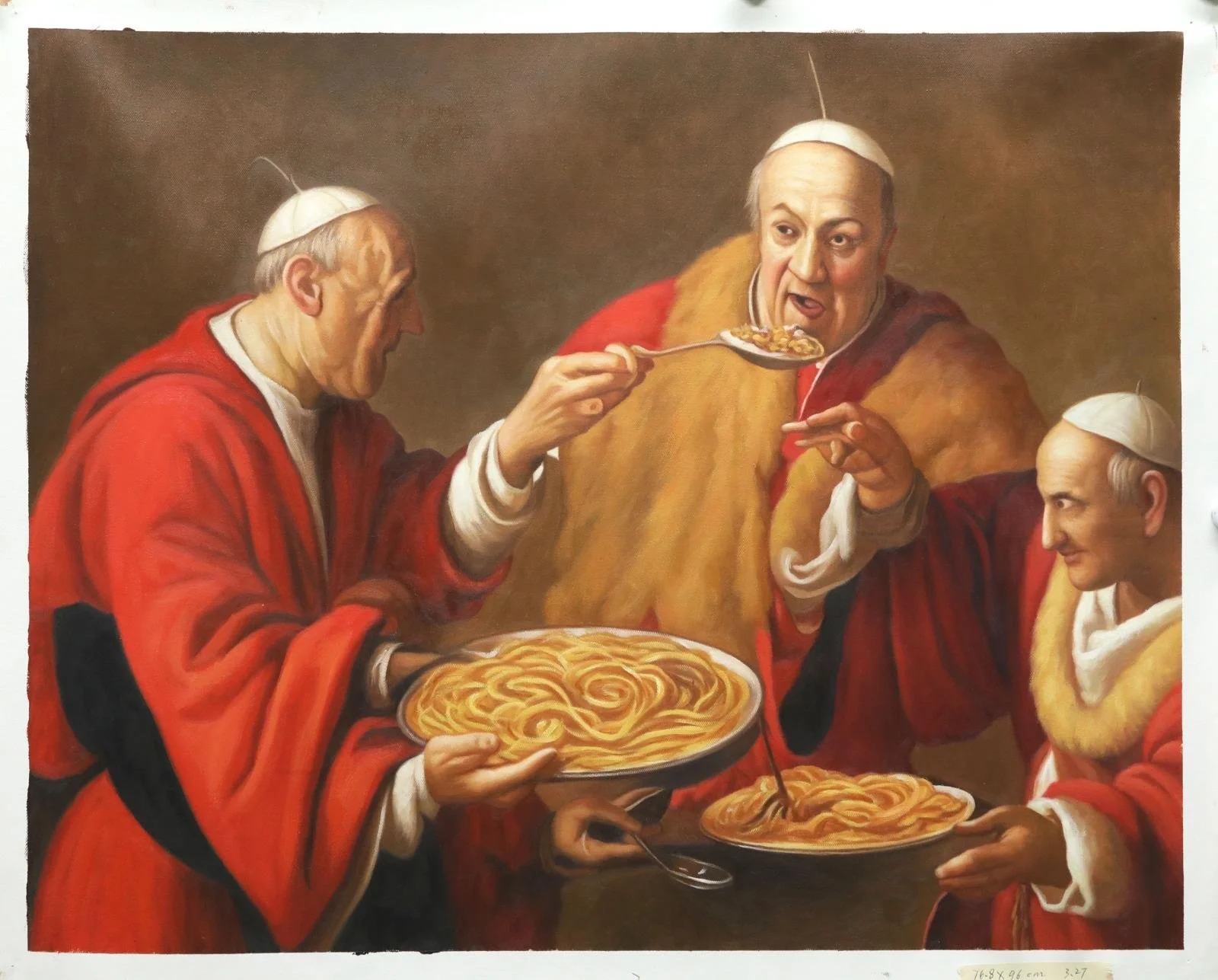 il papa col strozzapreti