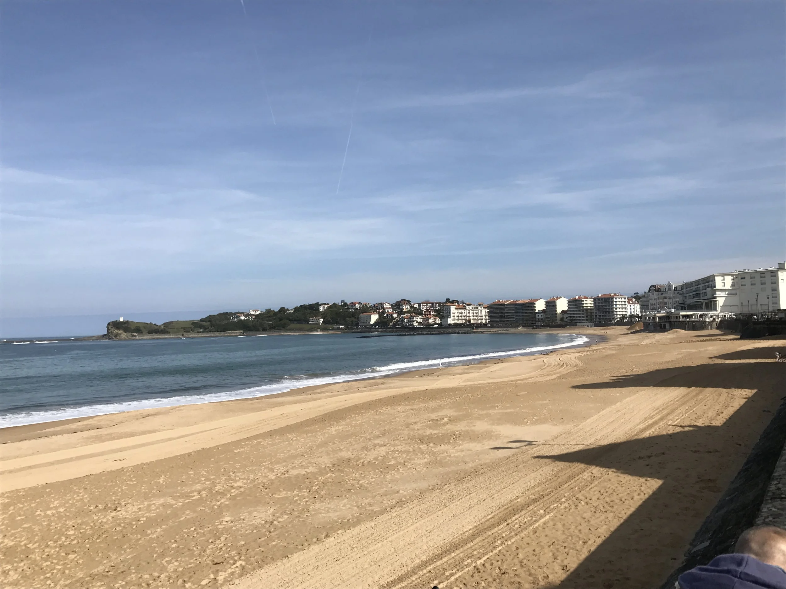 Grande Plage en hiver