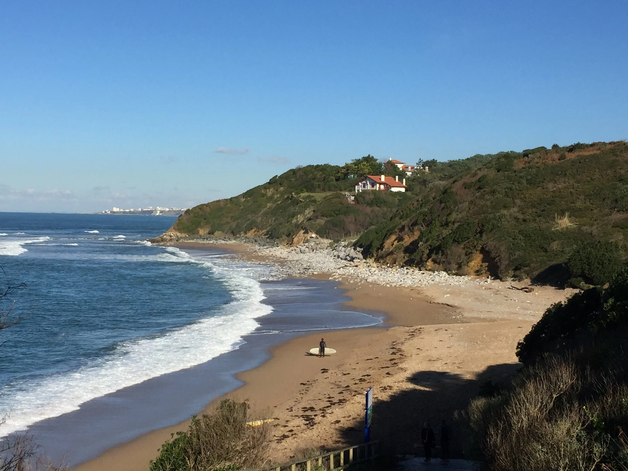 La Plage de Cenitz sur le Sentier du Littoral