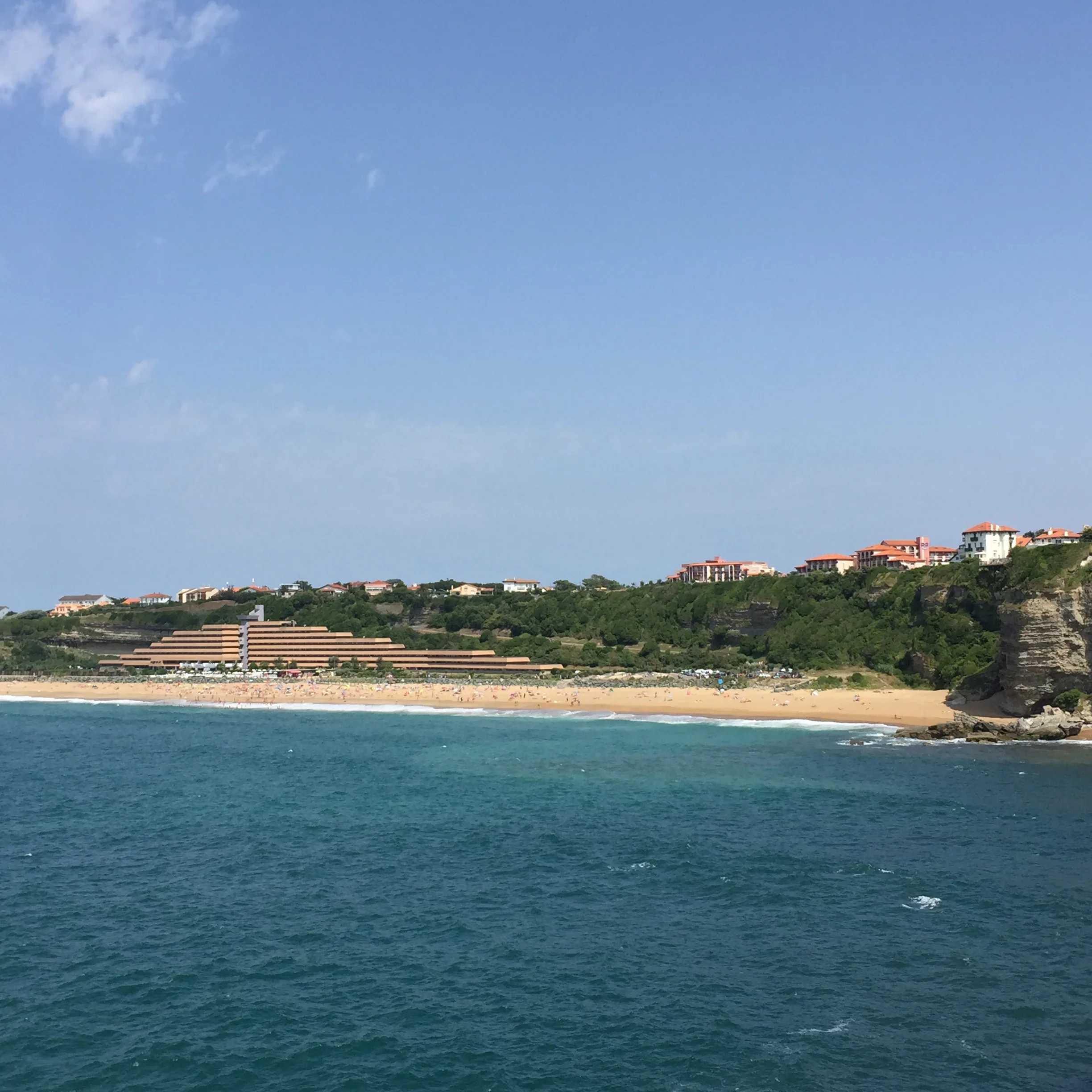 La Chambre d'Amour vue du Phare de Biarritz