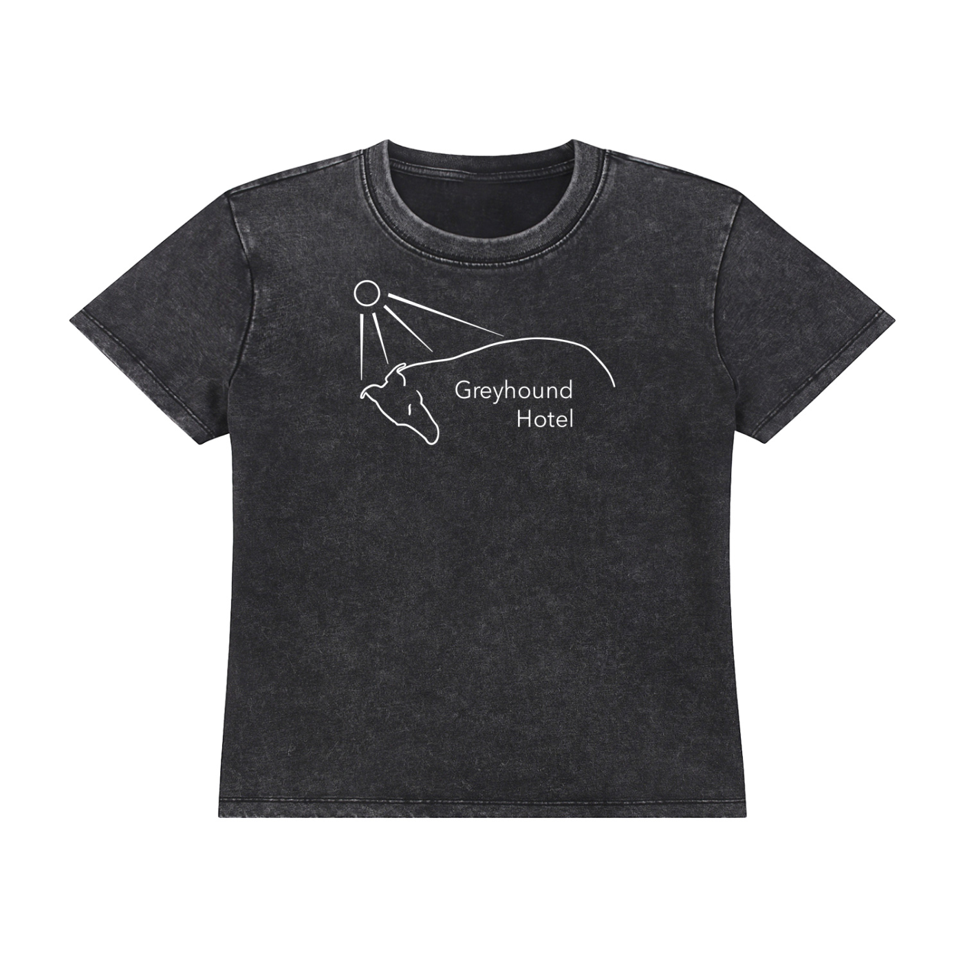 Women's T-Shirt Vintage Wash | Greyhound Hotel