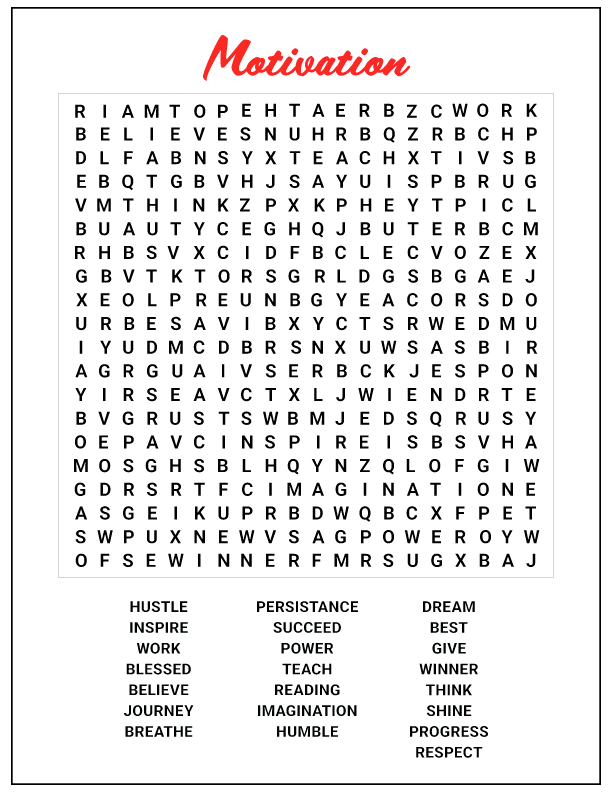 Wordsearch Word Searches