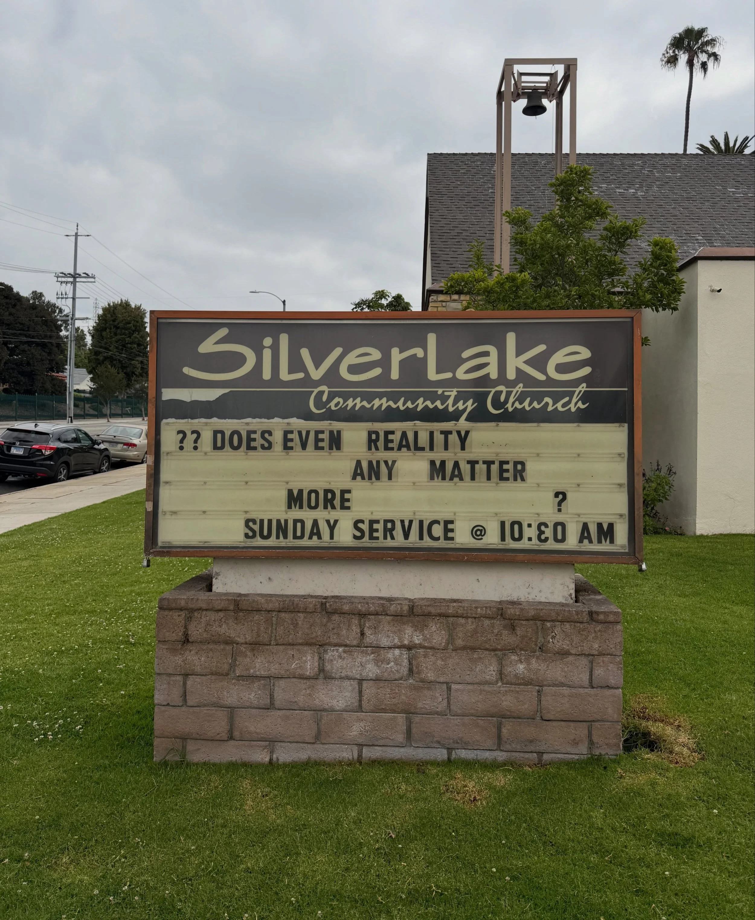 Started a new sermon series, &ldquo;The Real Thing&rdquo;, yesterday ⛪️ What is real and why does it matter? 

We are exploring the book of 1 John this summer and what it means to live in reality. Hope to see you on Sunday at 10:30am in the sanctuary