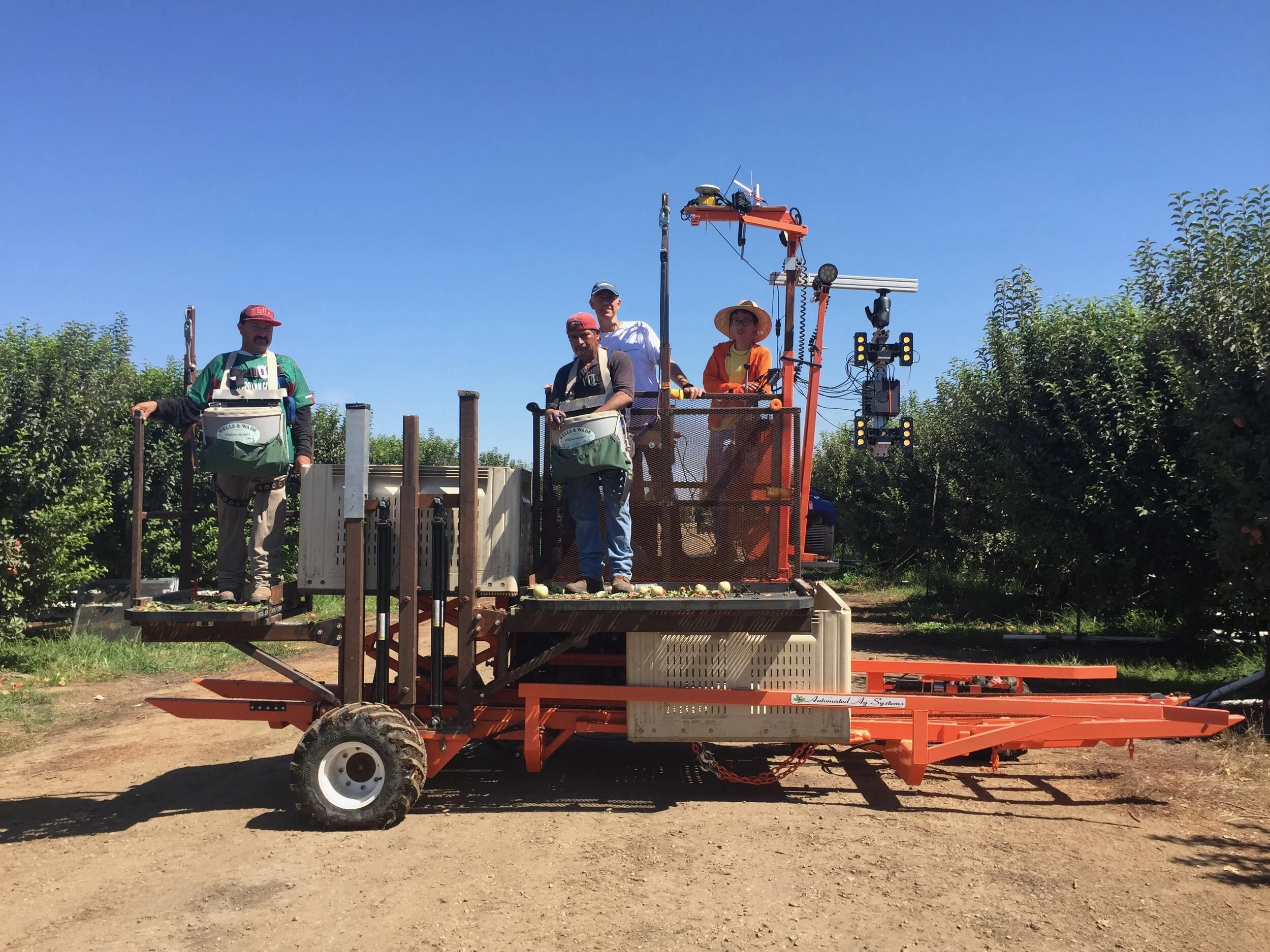 Mechanized Assisted Harvesting with Rachel Elkins and Stavros Vougioukas