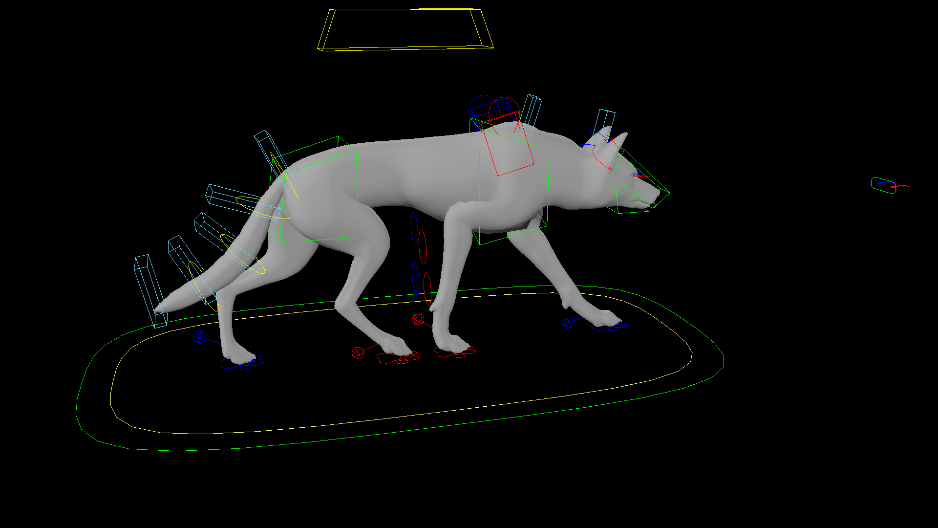Rigging | Wolf Rig — Kelsey Sorge-Toomey - 3D Artist